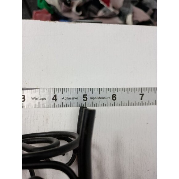 Vintage 1980s Black Iron Metal Treble Clef Napkin Holder Music Theme Arch Design - Picture 8 of 9